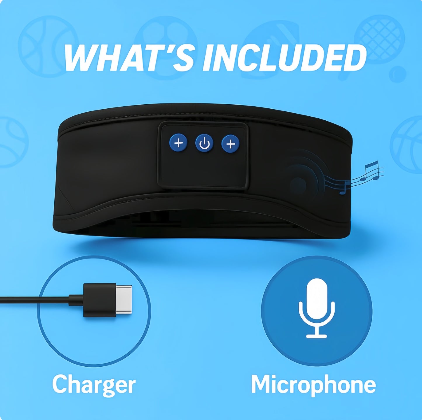 AthleBeats™ - Audio Headband