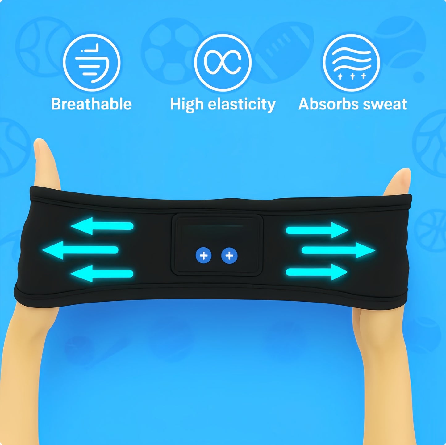 AthleBeats™ - Audio Headband